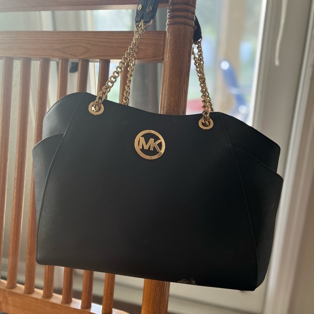Michael kors jet set large tote purse